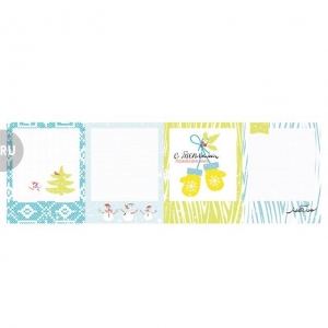 Набор бумаги Cozy Winter, Kit RU от Lemon Owl, 30*30 см,12 листов