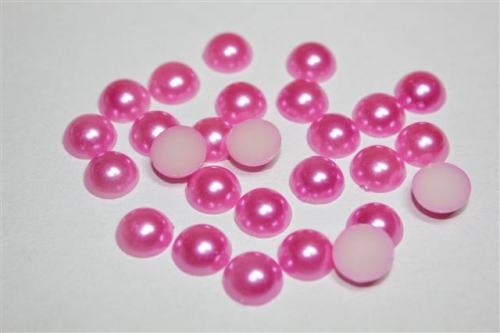 Половинки жемчужин розового цвета, 10 мм, 30 шт