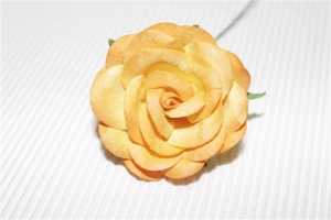 Роза оранжевого цвета, 40 мм, 1 шт